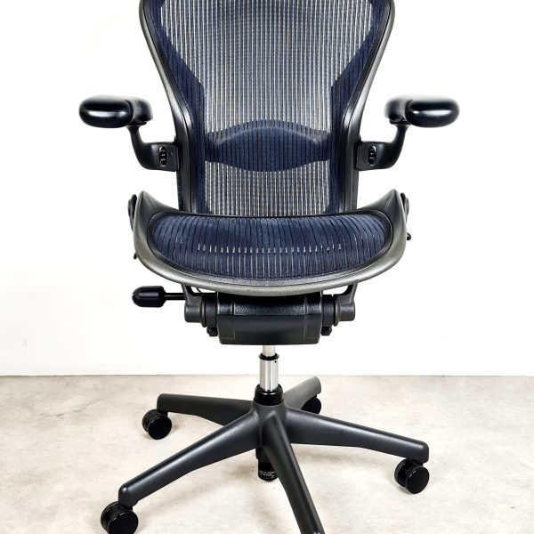 Herman Miller Aeron Classic - Blauw - Afbeelding 2